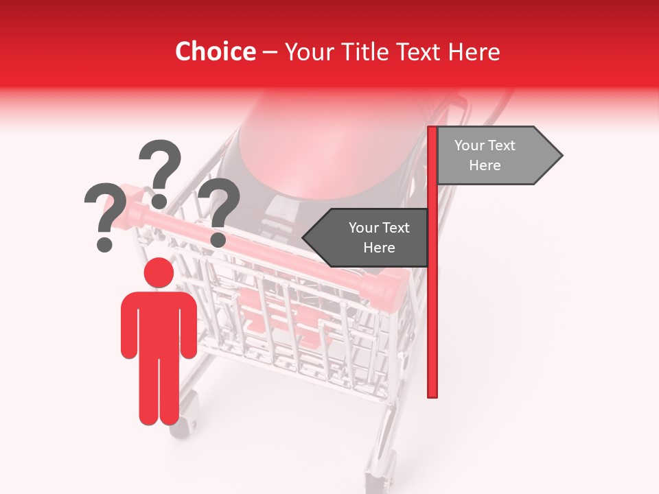 Store Electronic Push PowerPoint Template