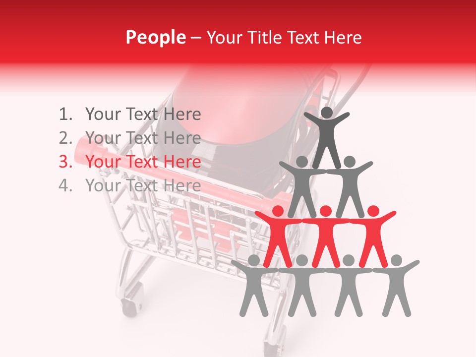 Store Electronic Push PowerPoint Template