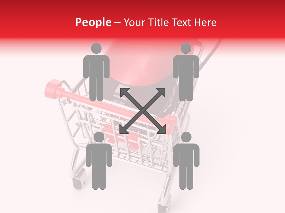 Store Electronic Push PowerPoint Template