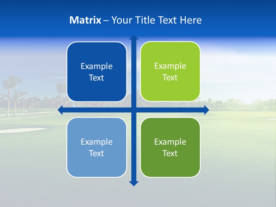 Hill Summer Day PowerPoint Template