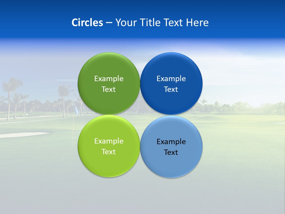 Hill Summer Day PowerPoint Template