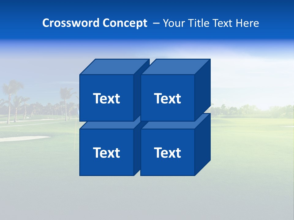 Hill Summer Day PowerPoint Template