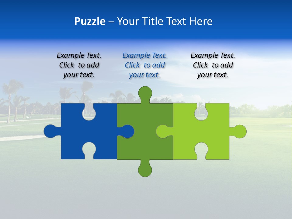 Hill Summer Day PowerPoint Template