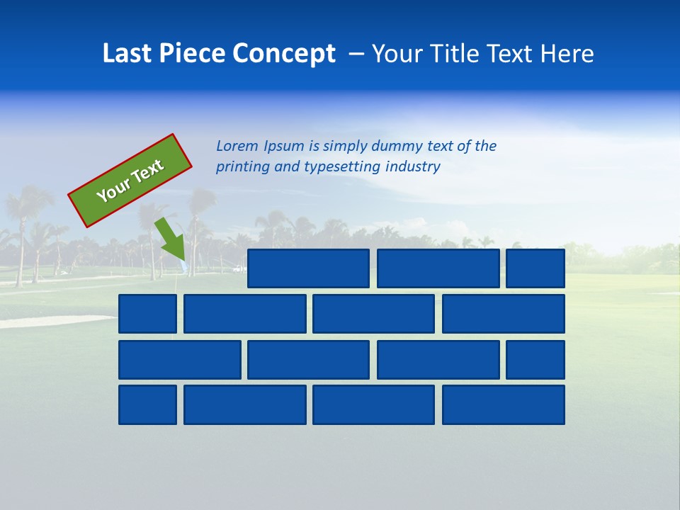 Hill Summer Day PowerPoint Template