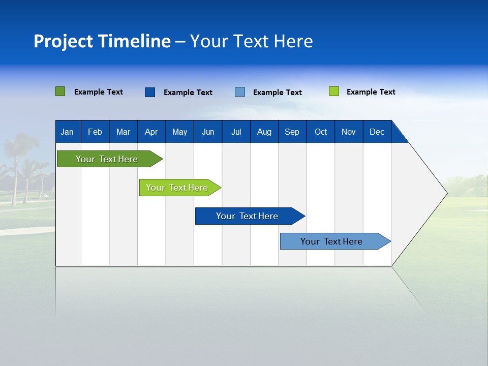 Hill Summer Day PowerPoint Template