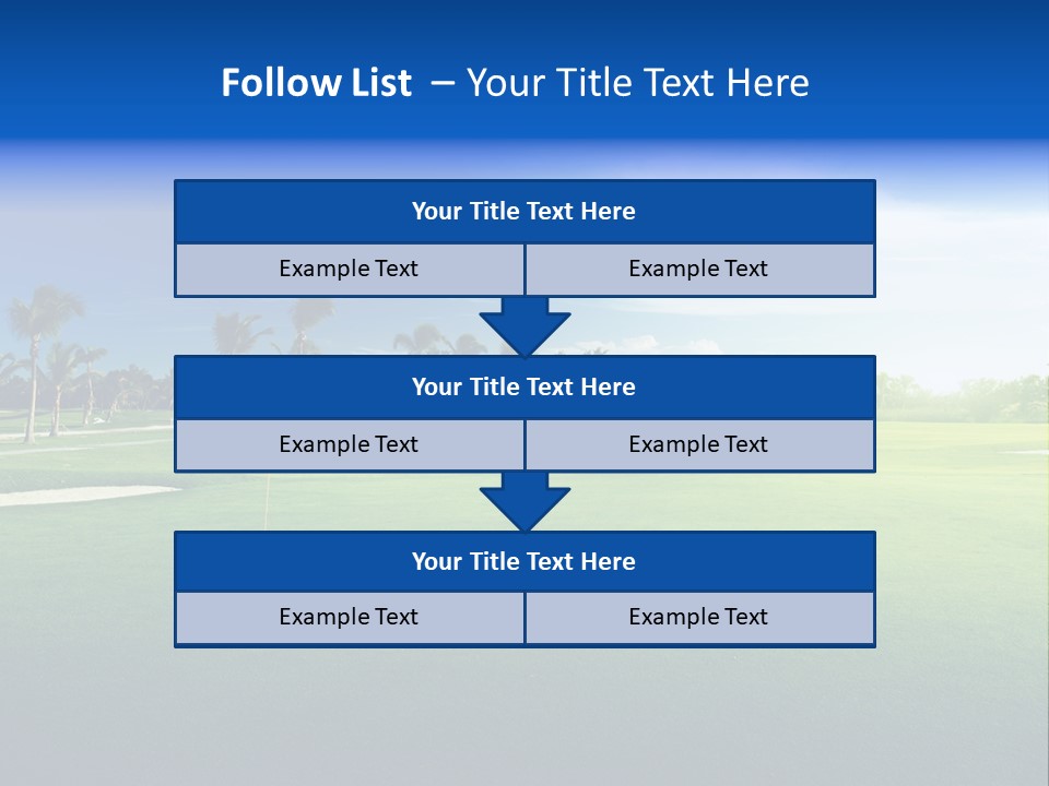 Hill Summer Day PowerPoint Template