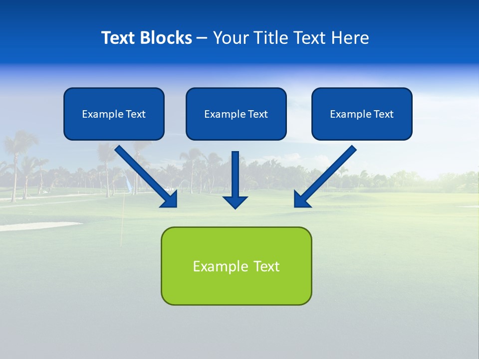 Hill Summer Day PowerPoint Template