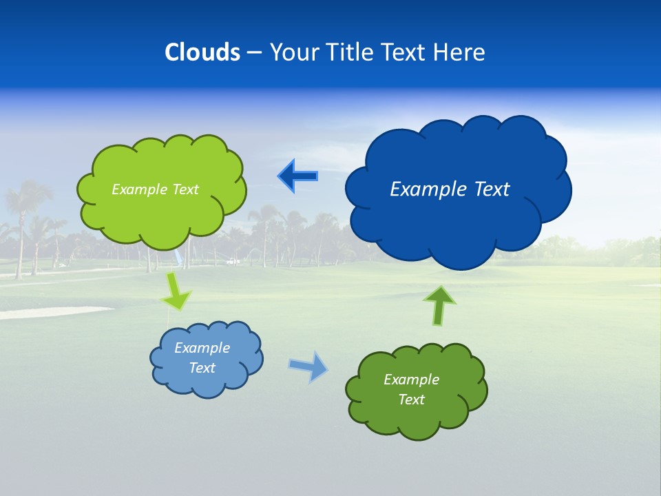 Hill Summer Day PowerPoint Template