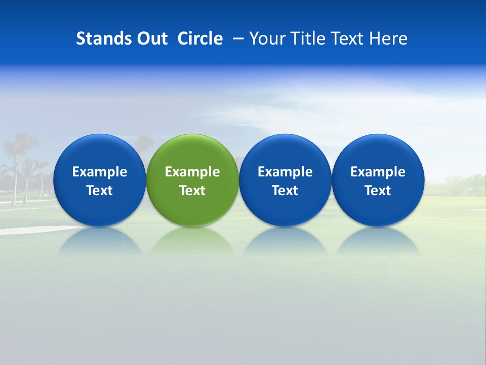 Hill Summer Day PowerPoint Template