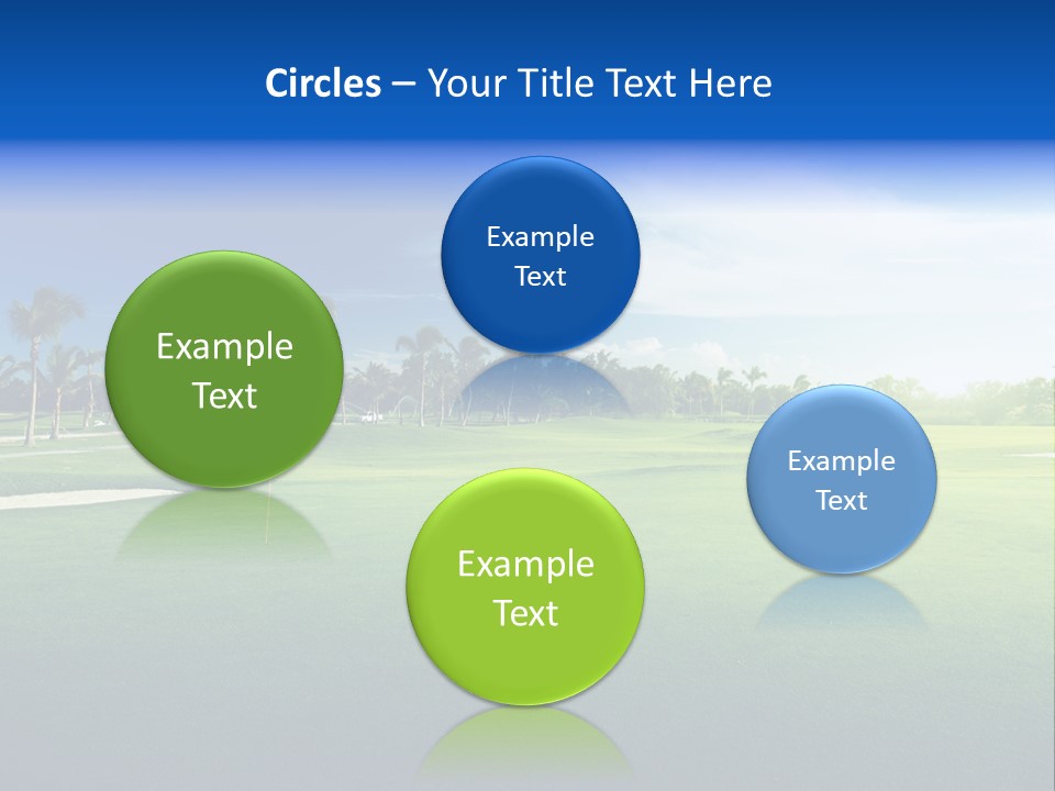 Hill Summer Day PowerPoint Template