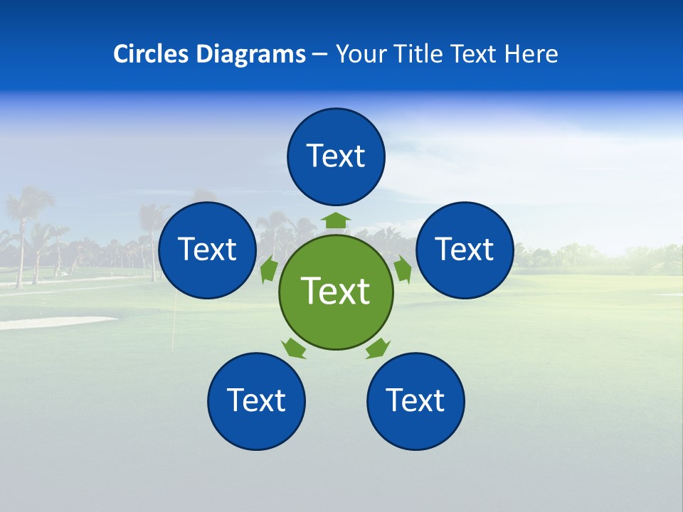 Hill Summer Day PowerPoint Template