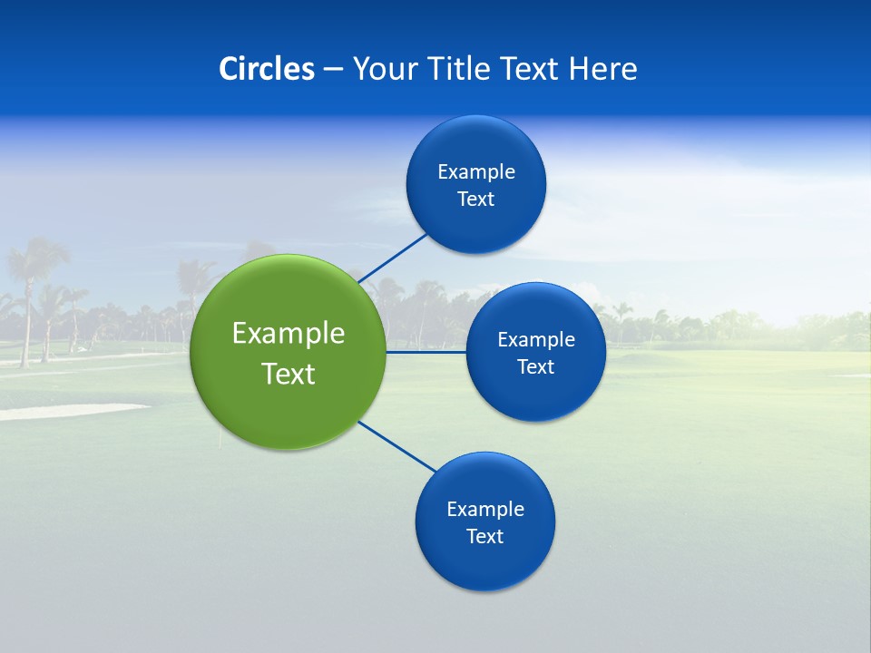 Hill Summer Day PowerPoint Template