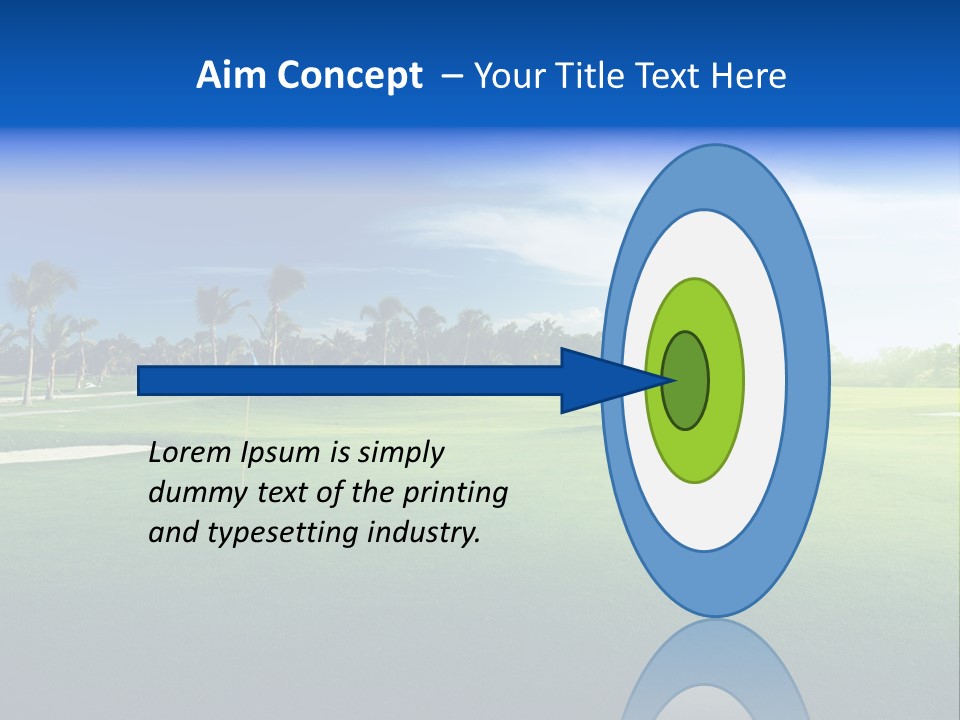 Hill Summer Day PowerPoint Template