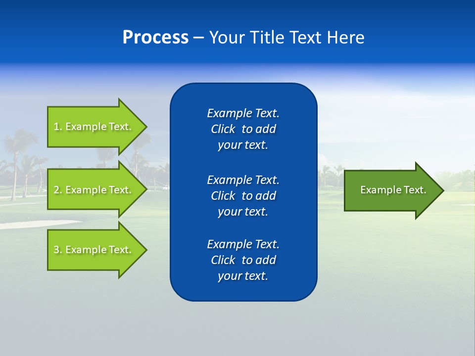 Hill Summer Day PowerPoint Template