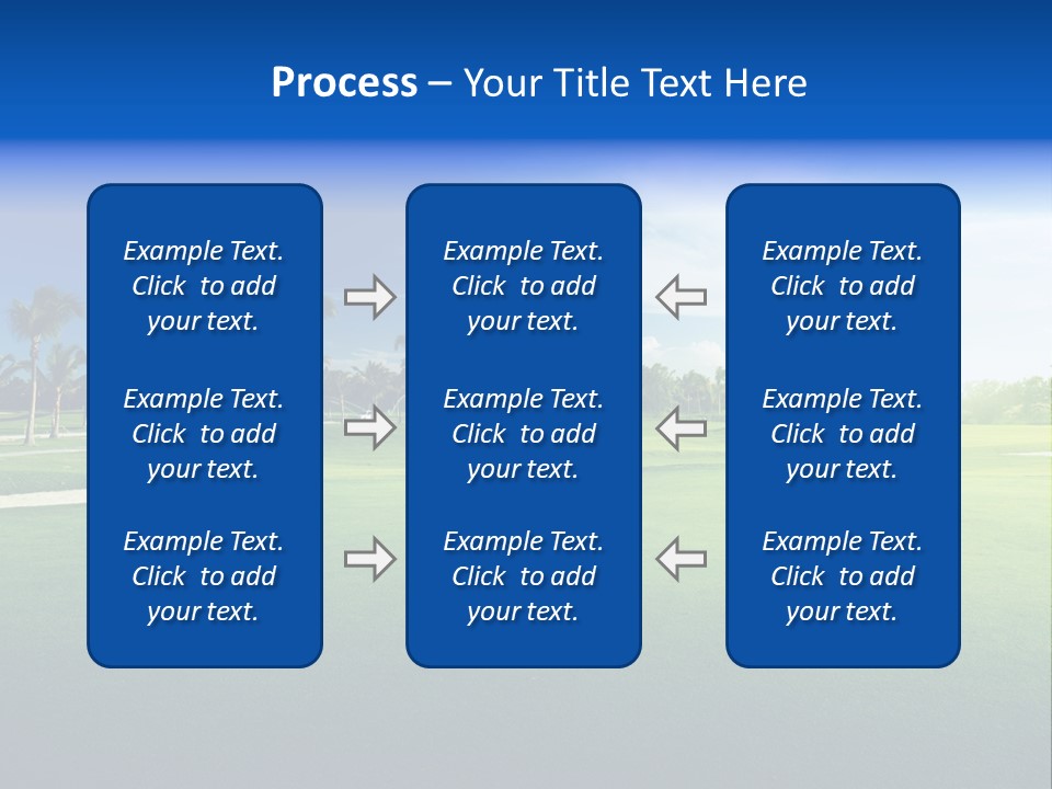 Hill Summer Day PowerPoint Template