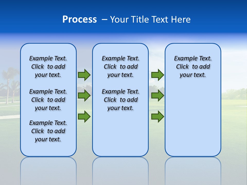 Hill Summer Day PowerPoint Template