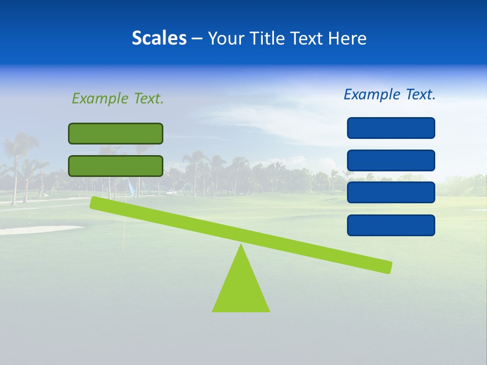 Hill Summer Day PowerPoint Template
