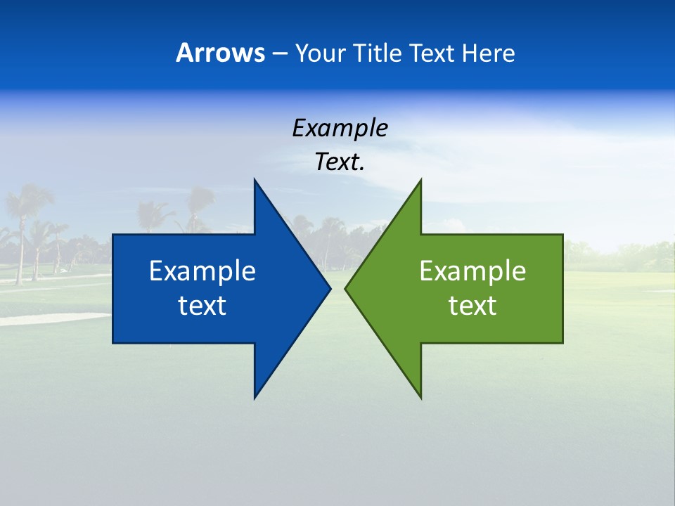 Hill Summer Day PowerPoint Template