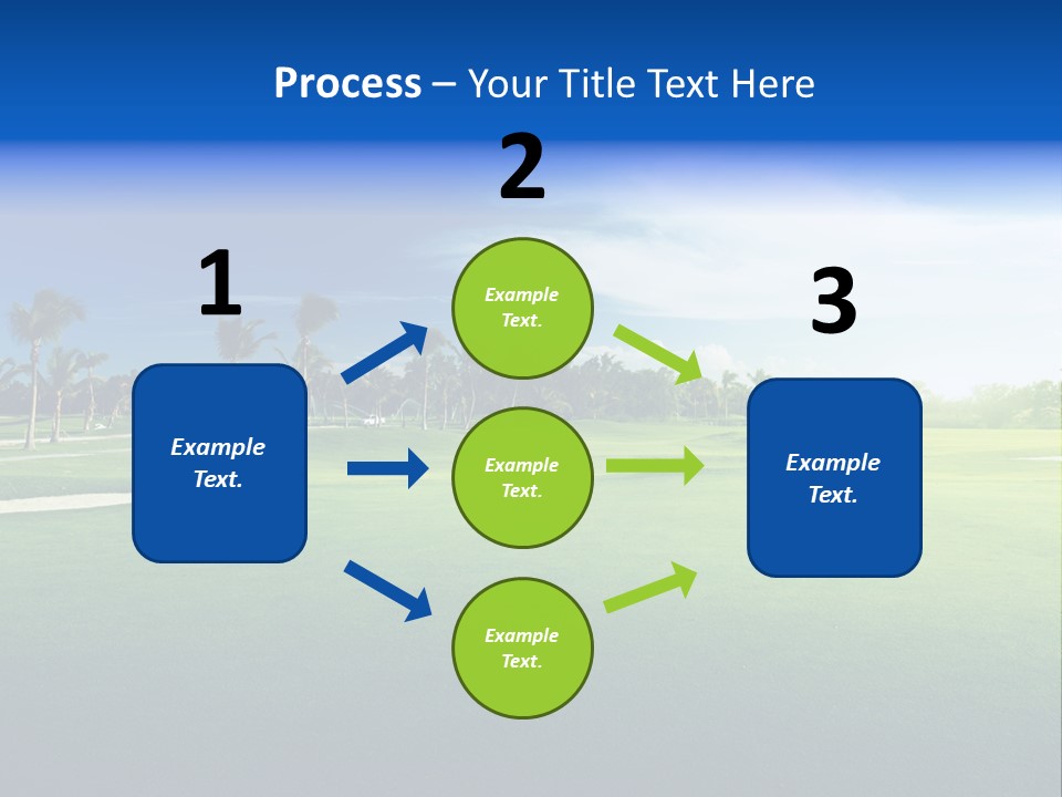 Hill Summer Day PowerPoint Template
