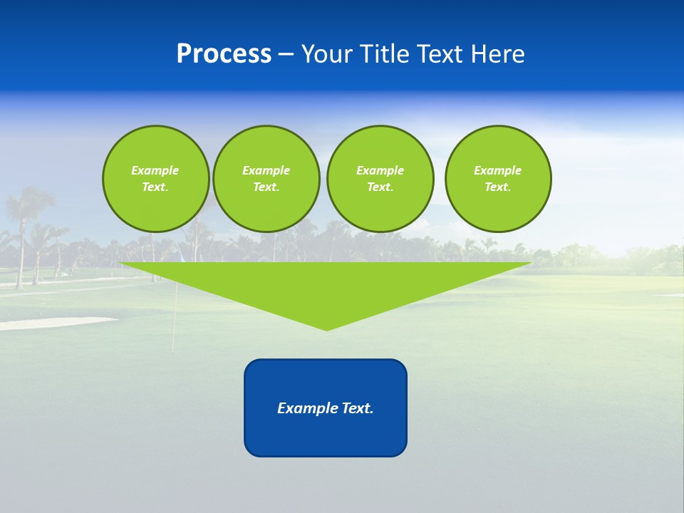 Hill Summer Day PowerPoint Template