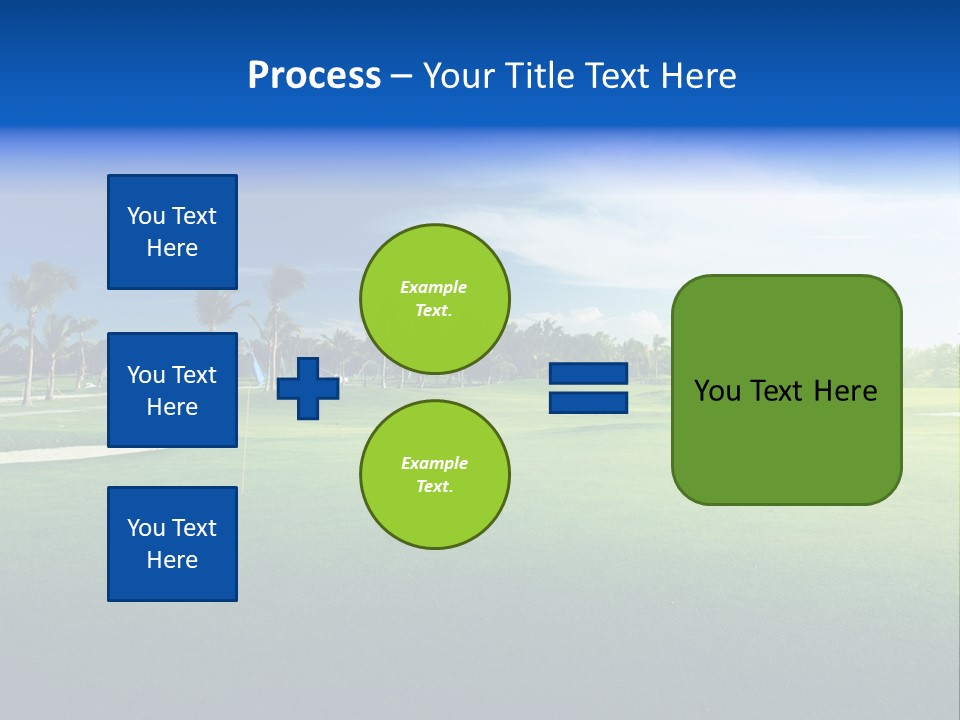Hill Summer Day PowerPoint Template
