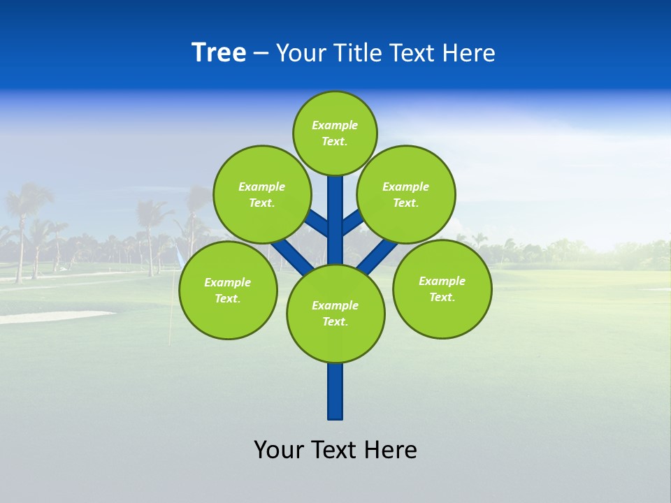 Hill Summer Day PowerPoint Template