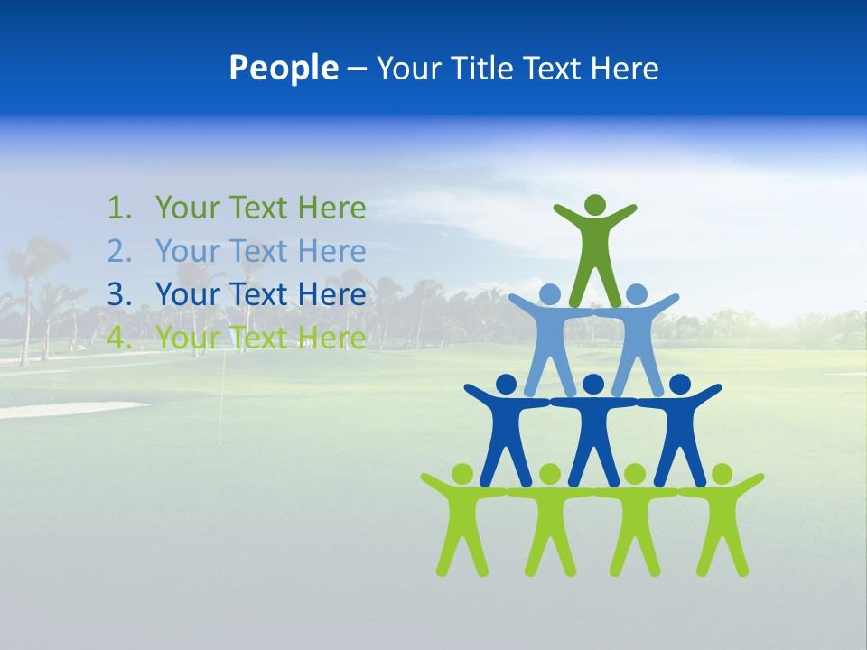 Hill Summer Day PowerPoint Template