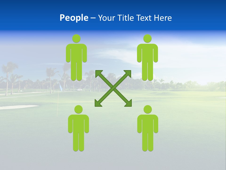 Hill Summer Day PowerPoint Template