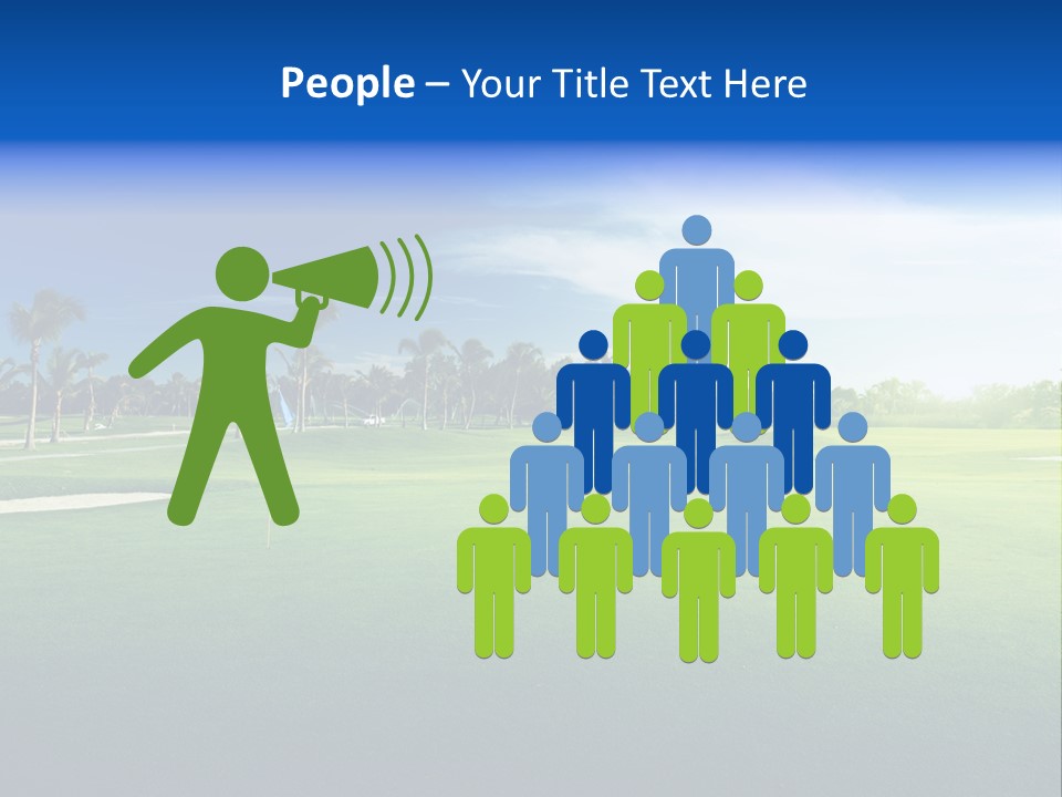 Hill Summer Day PowerPoint Template