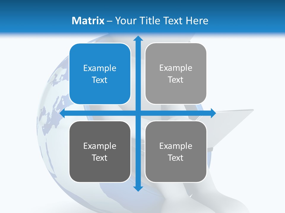 Image World Grey PowerPoint Template