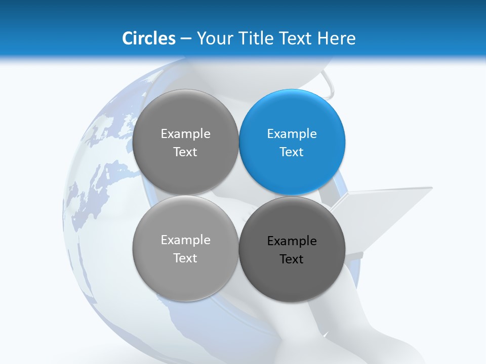 Image World Grey PowerPoint Template