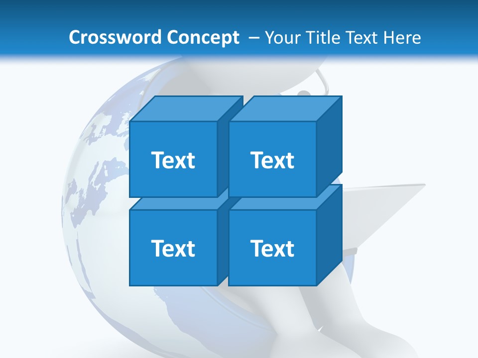 Image World Grey PowerPoint Template