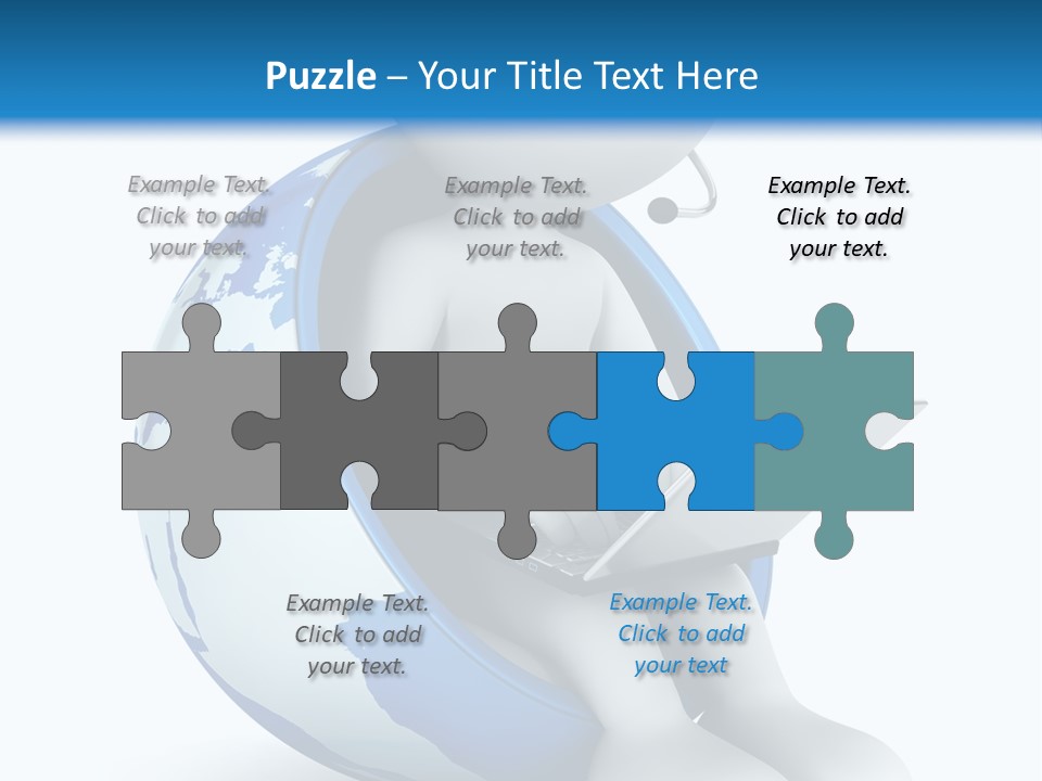 Image World Grey PowerPoint Template