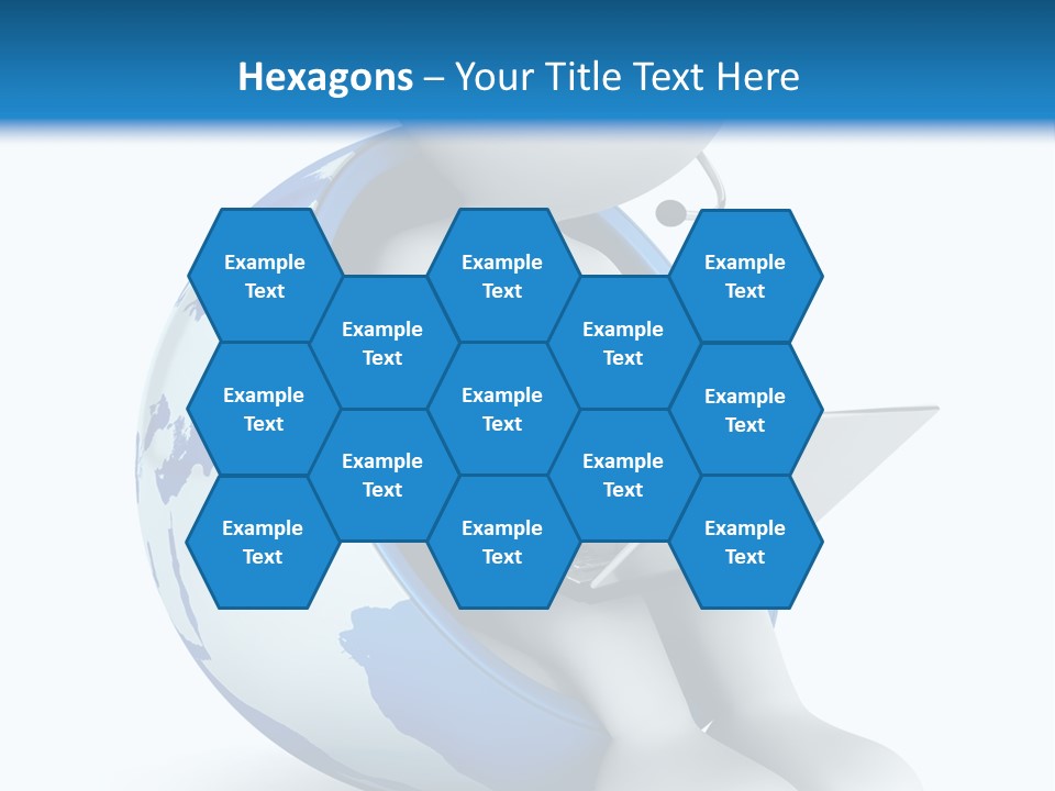 Image World Grey PowerPoint Template