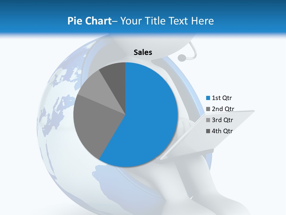 Image World Grey PowerPoint Template