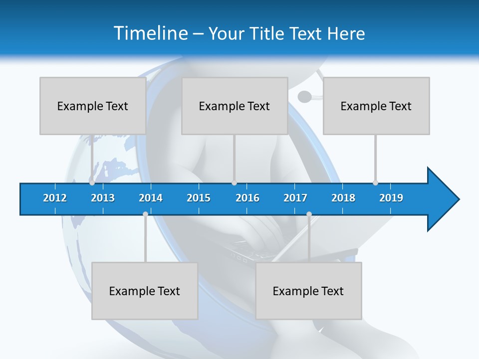 Image World Grey PowerPoint Template