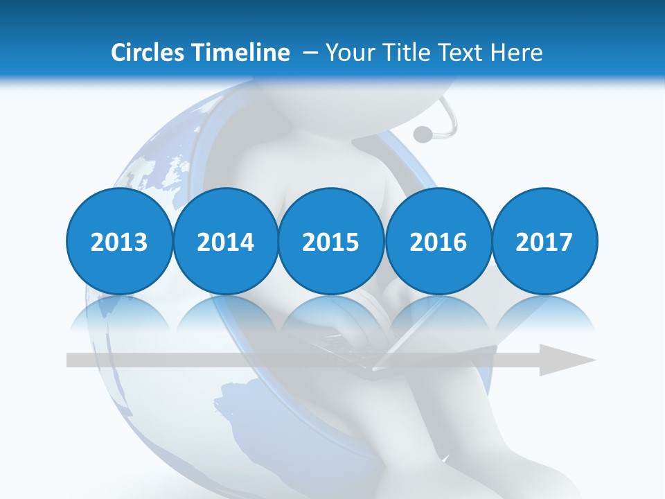 Image World Grey PowerPoint Template