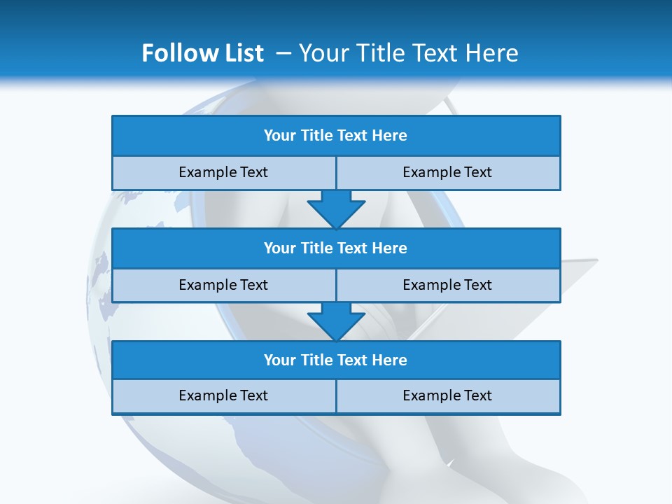 Image World Grey PowerPoint Template