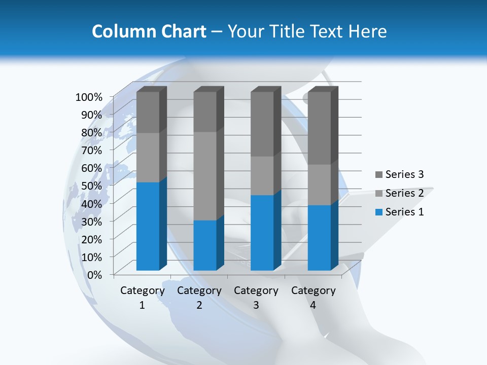 Image World Grey PowerPoint Template