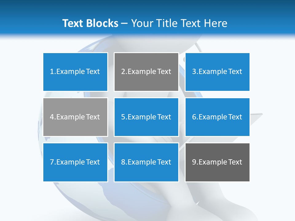 Image World Grey PowerPoint Template
