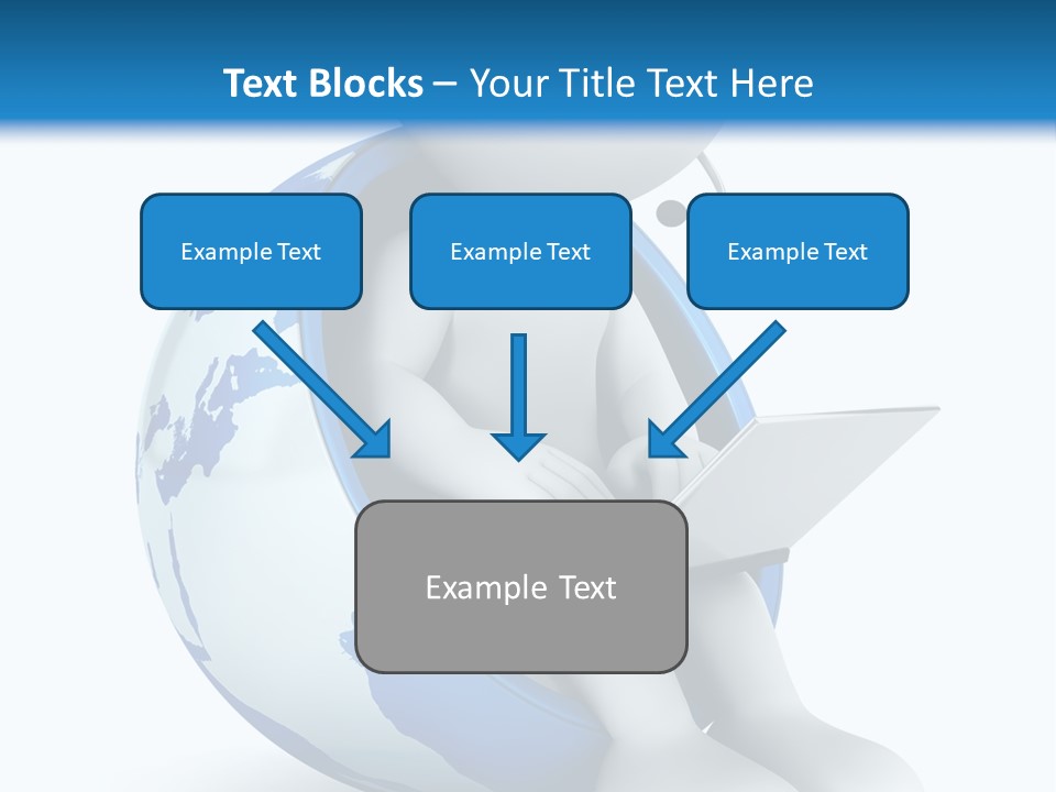 Image World Grey PowerPoint Template