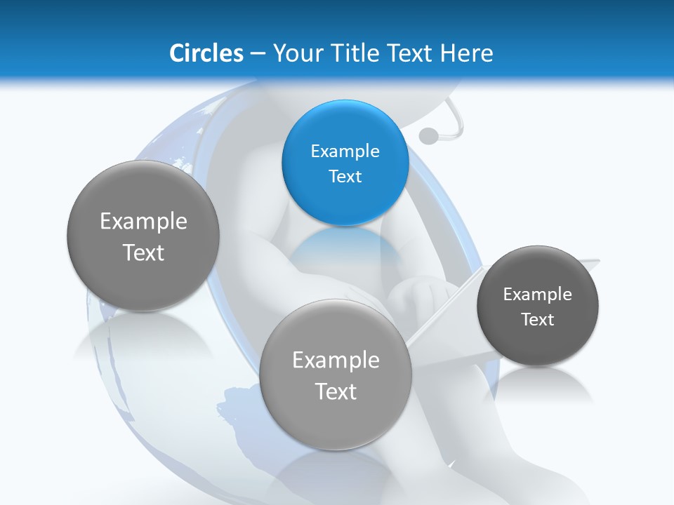 Image World Grey PowerPoint Template