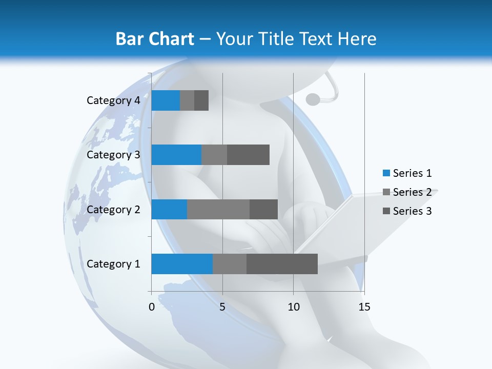 Image World Grey PowerPoint Template