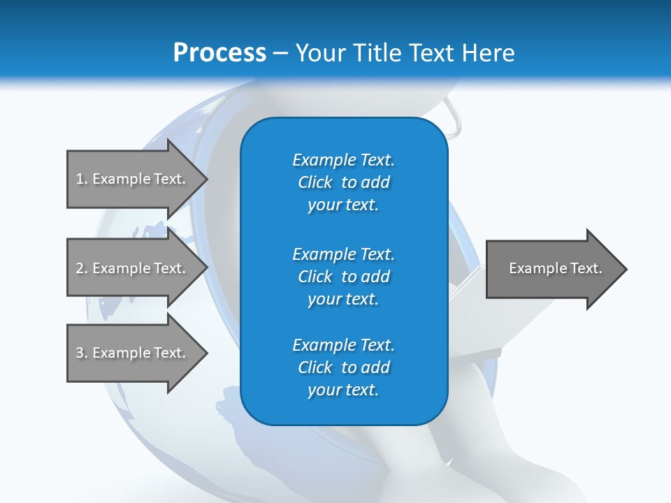 Image World Grey PowerPoint Template