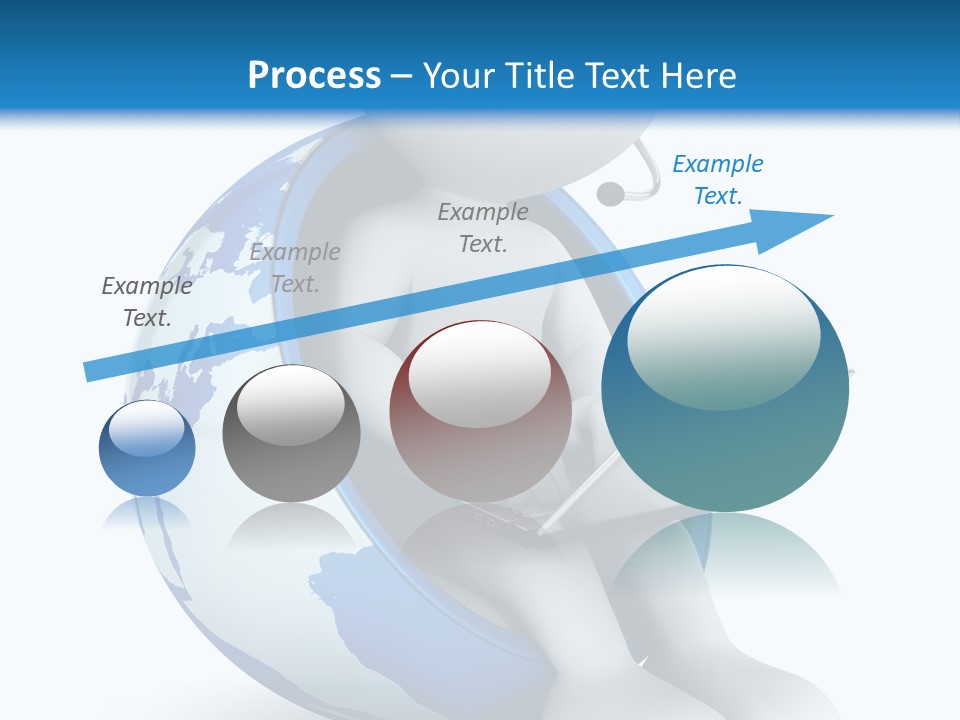 Image World Grey PowerPoint Template