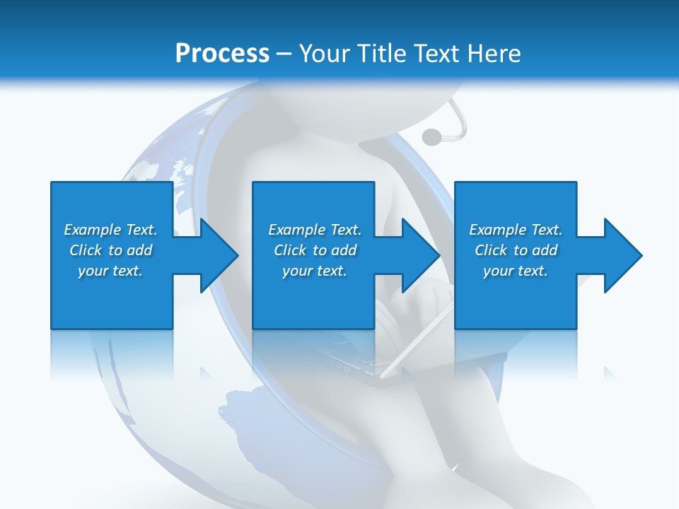 Image World Grey PowerPoint Template