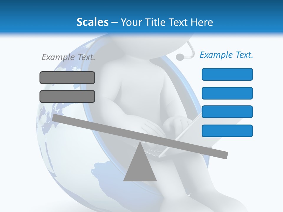 Image World Grey PowerPoint Template