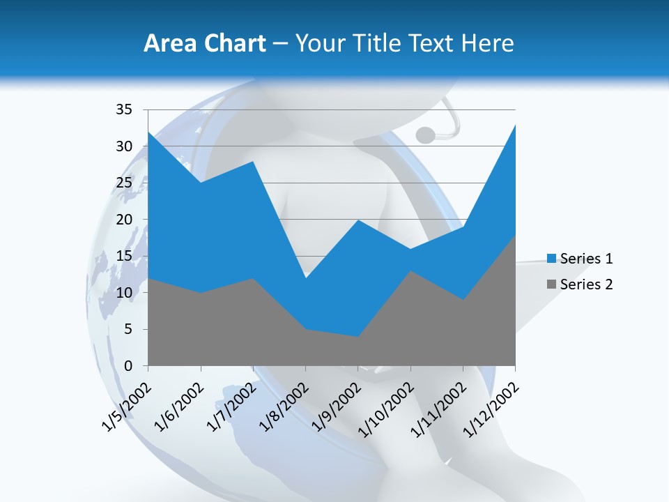 Image World Grey PowerPoint Template