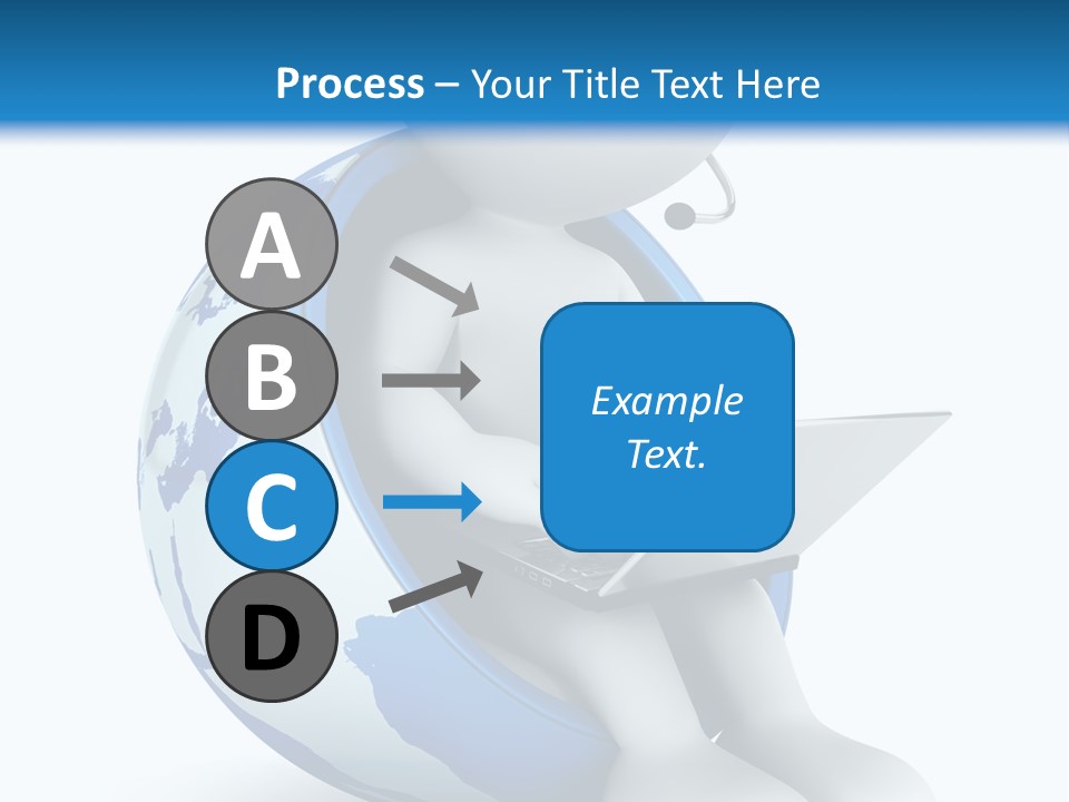 Image World Grey PowerPoint Template