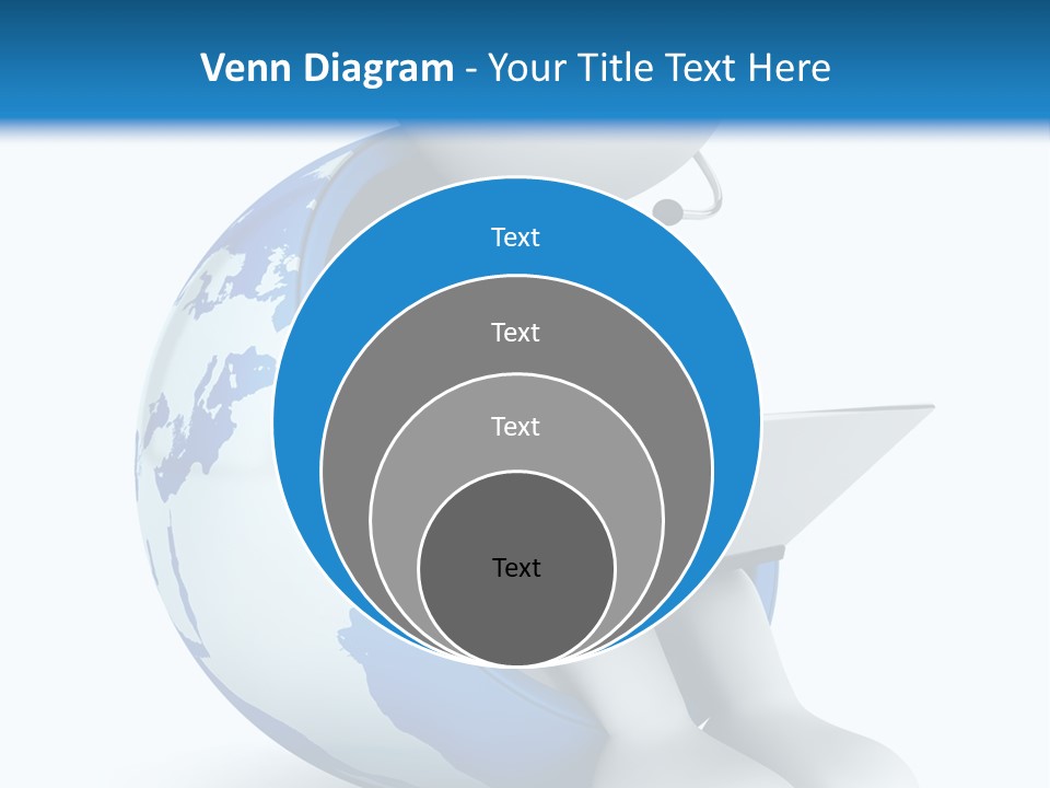 Image World Grey PowerPoint Template